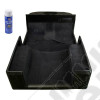 Deluxe Carpet Kit, with Adhesive, Black; 76-95 Jeep CJ/Wrangler YJ