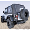Soft Top, Door Skins, Black, Tinted Windows; 03-06 Wrangler TJ