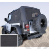 XHD Soft Top, Black Denim, Tinted Windows; 97-06 Jeep Wrangler TJ