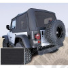 XHD Soft Top, Black, Tinted Windows; 97-06 Jeep Wrangler TJ