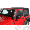 Bache de rechange couleur noir pour Jeep Wrangler JK (2 portes)