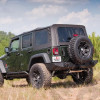 XHD Soft Top, Black, Tinted Windows; 07-09 Jeep Wrangler JKU