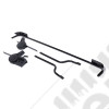 XHD Soft Top, Spring Assist, Khaki Diamond 07-09 Jeep Wrangler JKU