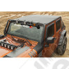 Bowless Soft Top, Black Diamond 07-18 Jeep Wrangler JKU, 4 Door