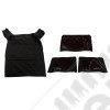 Montana Soft Top, Black Diamond; 07-09 Jeep Wrangler JK, 2 Door