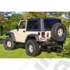 Montana Soft Top, Black Diamond 07-09 Jeep Wrangler JK, 2 Door