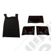 Montana Soft Top, Black Diamond; 07-09 Jeep Wrangler JKU, 4 Door