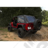 Montana Soft Top, Bowless, Black Diamond 04-06 Jeep Wrangler LJ