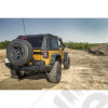 Bache de rechange "Bowless", couleur Black Diamond Jeep Wrangler JK 2 portes