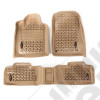 All Terrain Floor Liner Kit, Tan; 11-15 Jeep WK/Dodge Durango