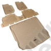 All Terrain Floor Liner Set, Tan; 11-18 Jeep Wrangler JK, 4 Door