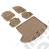 All Terrain Floor Liner Set, Tan; 07-17 Compass/Patriot MK