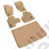 All Terrain Floor Liner Set, Front/Rear/Cargo, Tan; 08-13 Jeep Liberty