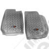 All Terrain Floor Liner, Front Pair, Gray; 07-18 Jeep Wrangler JK