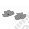 All Terrain Floor Liner, Rear Pair, Gray 07-18 Jeep Wrangler JK