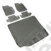 All Terrain Floor Liner Set, Gray; 07-10 Jeep Wrangler JK, 2 Door