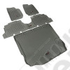 All Terrain Floor Liner Set, Gray; 11-18 Jeep Wrangler JK, 4 Door