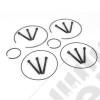 Axle Locking Hub Service Kit, Manual; 68-96 GM/Ford/Dodge/IH/Jeep