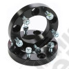 Wheel Spacer Kit, 1.00 Inch, Black; 86-05 Suzuki