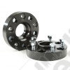 Wheel Spacer Kit, 1.25 Inch, Black, 5x5 99-04 Jeep Grand Cherokee/07-18 Jeep Wrangler