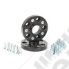 Wheel Spacer Kit, Black, 1 Inch/25 mm; 10-17 VW Amarok