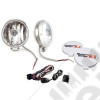 Light Kit, Halogen, 6 Inch Slim, Stainless Steel Housing, 2 Piece