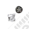 Light Kit, X-Clamp/Round LED, Large, Silver, 1 Piece