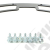 XHD Rim Protector, 20 Inch, Satin Black 07-18 Jeep Wrangler JK
