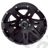 XHD Wheel, 17x9, Black Satin, Center Cap; 07-19 Jeep Wrangler/Gladiator