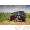 XHD Wheel, 17x9, Black Satin, Center Cap 07-19 Jeep Wrangler/Gladiator