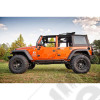 XHD Wheel, 17x9, Black Satin, Center Cap 07-19 Jeep Wrangler/Gladiator