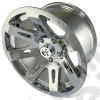 XHD Wheel, 17x9, Chrome; 07-19 Jeep Wrangler/Gladiator