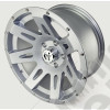 XHD Wheel, 17x9, Silver; 07-19 Jeep Wrangler/Gladiator
