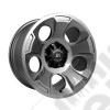 Drakon Wheel, 17X9, Gun Metal, 07-20 Wrangler JK/JL