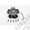 Drakon Wheel Center Cap, Black, Rugged Ridge