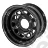 D Window Wheel, 15x8, Black, 5x5.5 Bolt Pattern