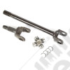 Axle Shaft Assembly, Left; 87-06 Jeep Wrangler YJ/TJ, for Dana 30