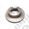 Brake Rotor Kit, Front, Hub Conversion; 87-06 Wrangler/Cherokee/TJ