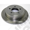 Brake Rotor, Rear; 02-07 Jeep Liberty KJ/Wrangler TJ