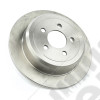 Brake Rotor, Rear; 08-12 Jeep Liberty
