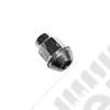 Wheel Lug Nut, Chrome, 1/2 inch x 20; 76-18 Jeep