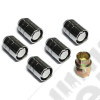 Wheel Lug Nut Lock Kit, 5 Piece, 1/2 -20 Thread, Chrome