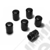 Wheel Lug Nut Lock Kit, 5 Piece, 1/2 -20 Thread, Black