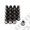 Wheel Lug Nut, Set of 20, 1/2-20, Black