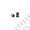 Bouchon de valve de pneu (5 pièces en aluminium noir)- 16715.26