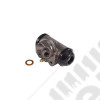 Drum Brake Wheel Cylinder, Front, Angled; 60-65 CJ