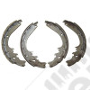 Brake Shoes, Rear, Finned Drum; 78-91 Jeep Cherokee/Grand Cherokee