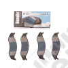 Brake Pad Kit, Front; 90-01 Jeep Cherokee XJ/ZJ Grand Cherokee