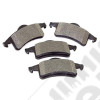Brake Pad Kit, Rear, Titanium; 99-04 Jeep Grand Cherokee WJ