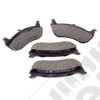 Brake Pad Kit, Rear; 03-06 Jeep Wrangler TJ